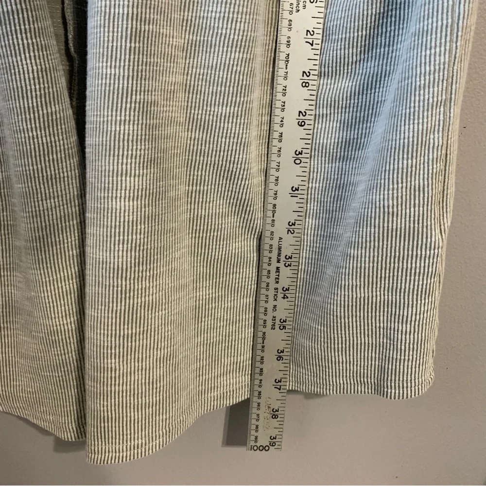 Donni. Striped grey striped lagenlook longline‎ cardigan. Size OSFA+ - Picture 8 of 9